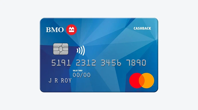 BMO Cashback万事达卡